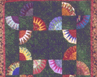 Fandango Quilt PDF Pattern Paper Foundation Piecing