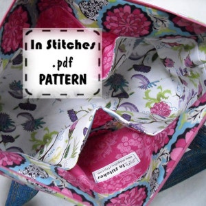 Zipper Shoulder PDF Purse Pattern-easy Zippy Tote Tutorial-diy Purse - Etsy