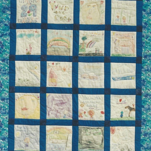 Class Quilt Beginner Quilt PDF Pattern Easy Quilt