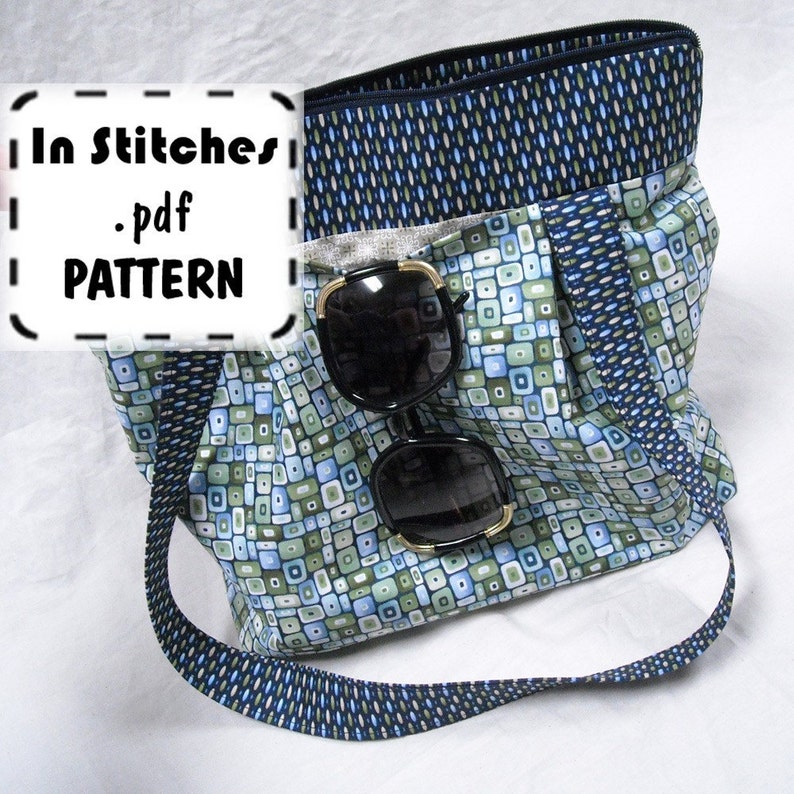 Zipper Hobo PDF Purse Patterneasy Shoulderbag Tutorialdiy Purse Etsy
