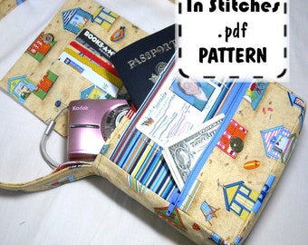 PDF Purse Pattern Small Adventure Bag EASY instructions DIY Purse Tutorial