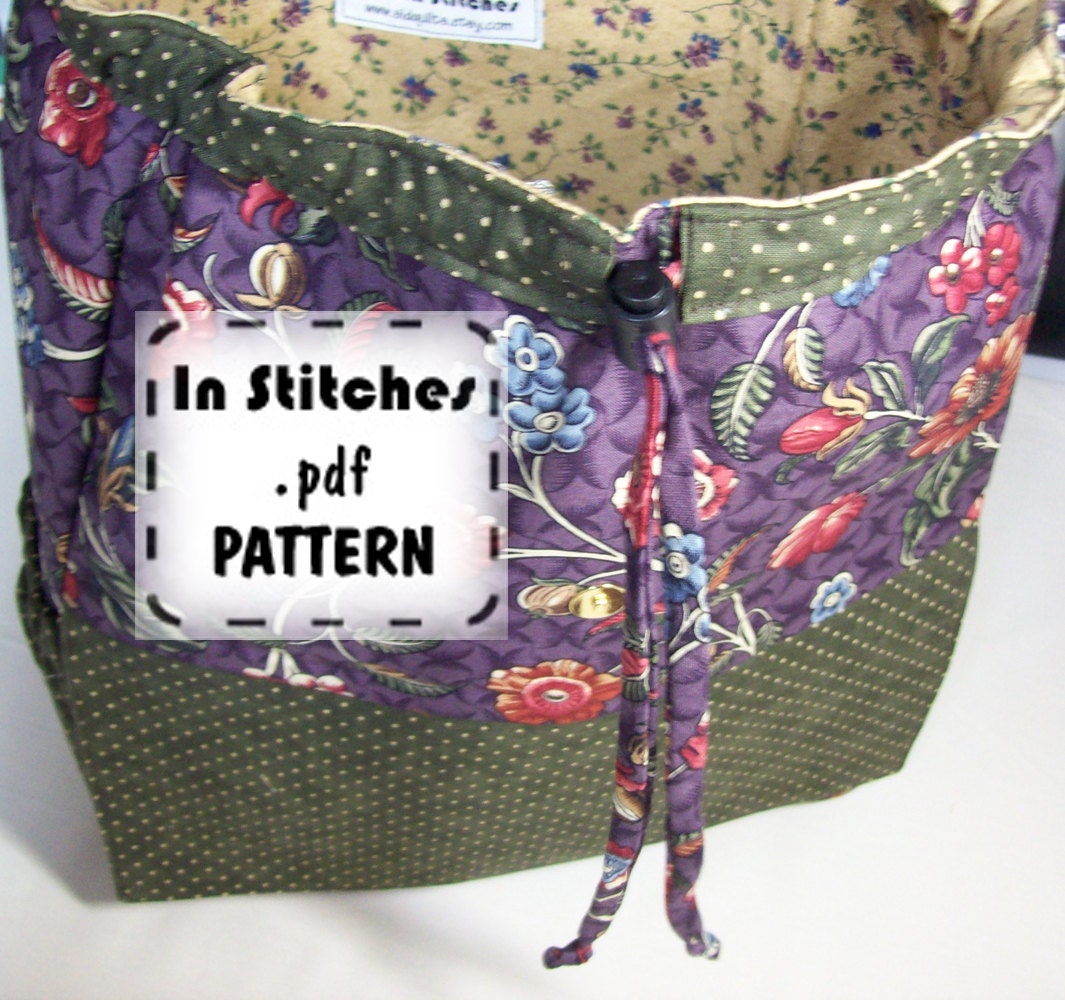 Carryall Kate PDF Sewing Pattern - Large Backpack Satchel EASY DIY ...
