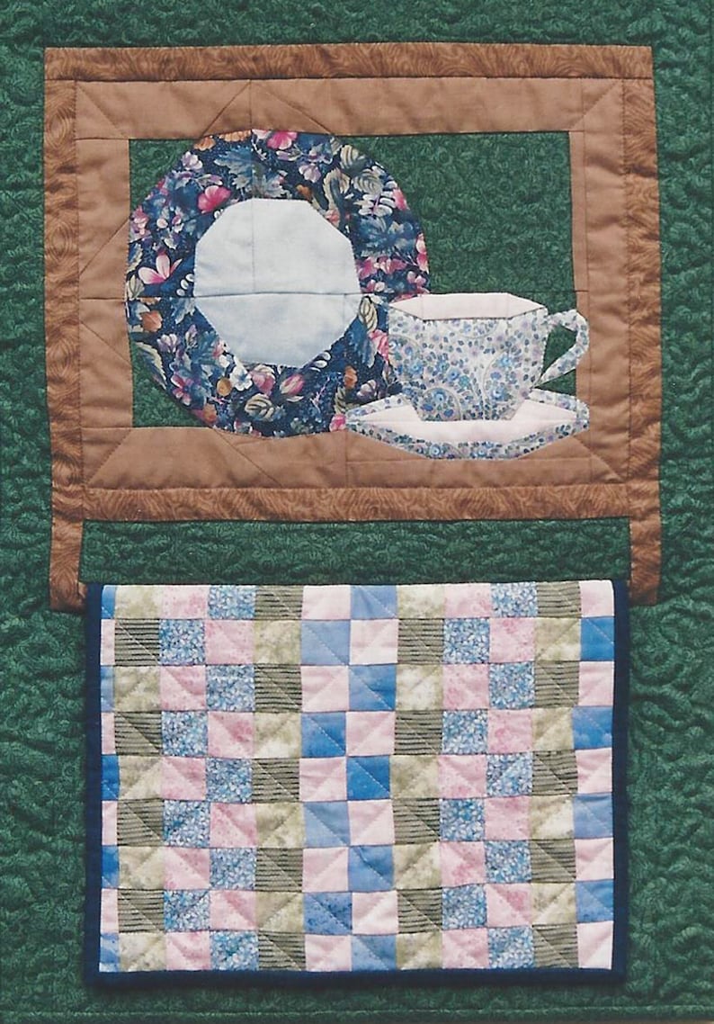 Colonial Collectibles Teacup Quilt PDF Pattern Paper - Etsy Sweden
