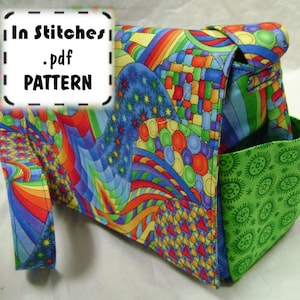 Cross Body Purse PDF Sewing Pattern - Medium Sheila Shoulder Bag EASY Instructions Tutorial