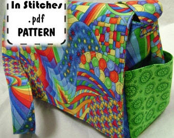 Cross Body Purse PDF Sewing Pattern - Medium Sheila Shoulder Bag EASY Instructions Tutorial