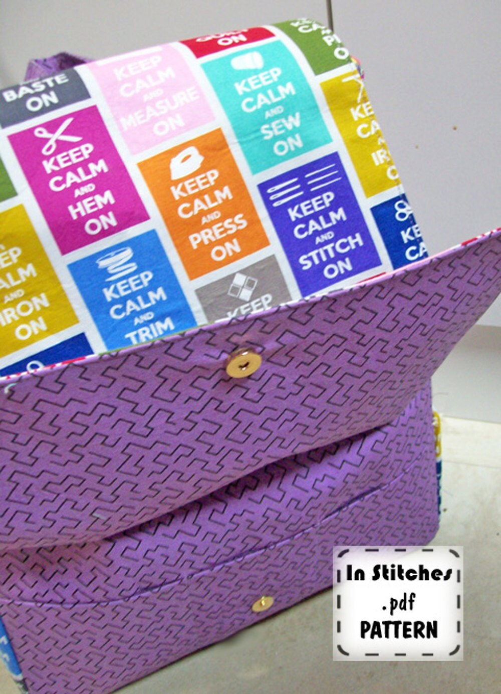 Carryall Kate PDF Sewing Pattern - Large Backpack Satchel EASY DIY ...