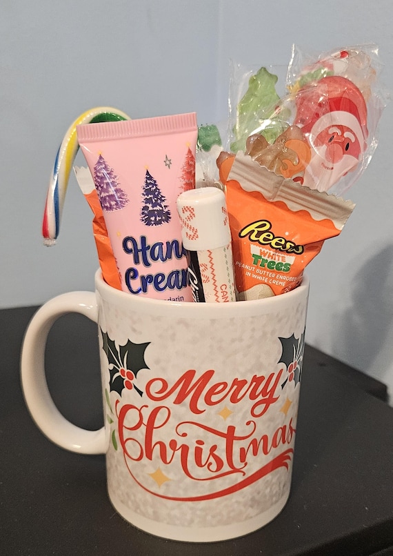 Personalized Stuffed Holiday Mug (5 styles to pick from)