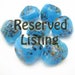 Reserved listing for LINDA