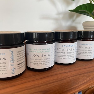 Grass Fed/Finished Whipped Tallow Balm