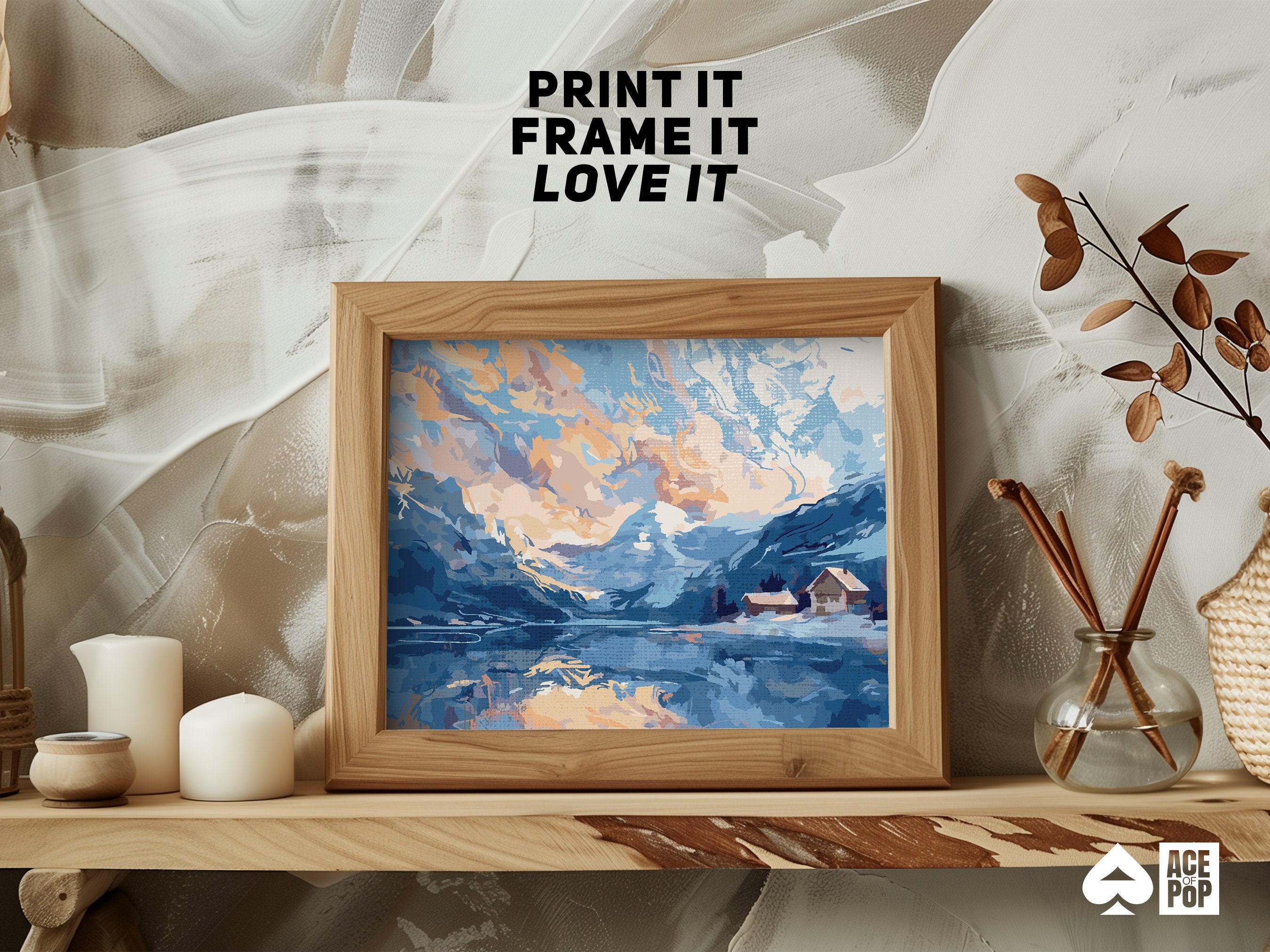 Digital Paint by Number Kit Printable Art Set Template Procreate ...