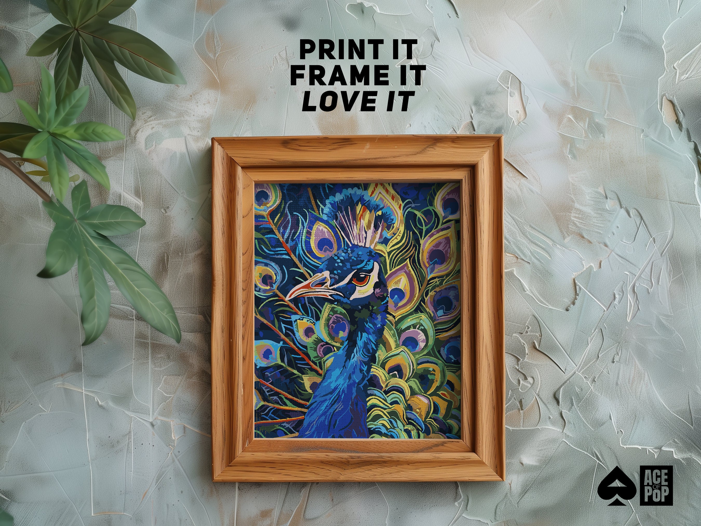 Digital Paint by Number Kit Printable Art Set Photoshop Procreate ...