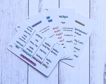 Paramedic Reference Cards - Extra Set 1