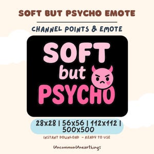 Kawaii Pink Twitch Emote: Funny Reaction Emoji (Digital Download)