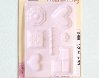 Clay Mold - Miniature Cookies Chocolate Bar