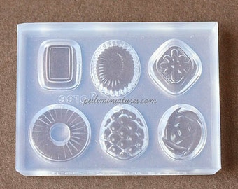 Miniature UV Resin Mold for Fake Candy Sweets