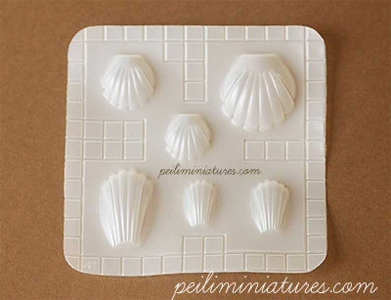 Miniature Food Mold Madeleine Mold Air Dry Clay Mold Etsy
