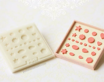 Miniature Clay Mold - Essential Shapes Collection