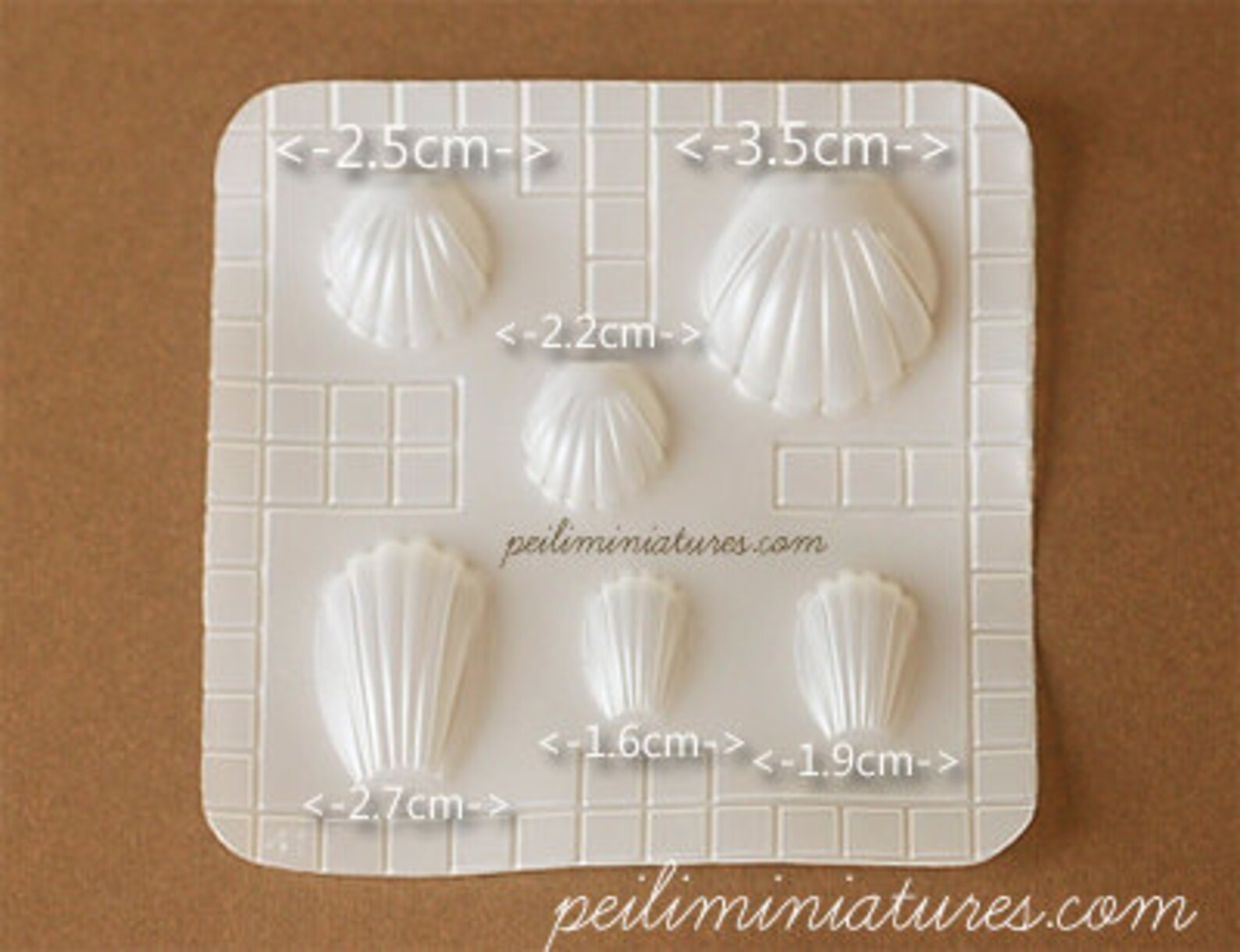 Miniature Food Mold Madeleine Mold Air Dry Clay Mold Etsy