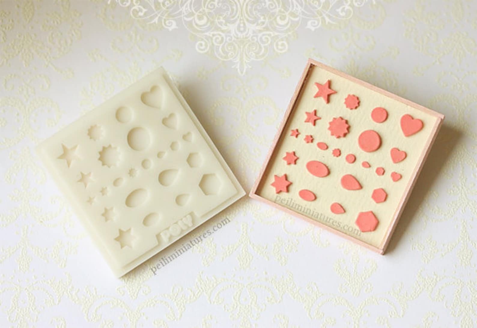 Miniature Clay Mold Essential Shapes Collection Etsy