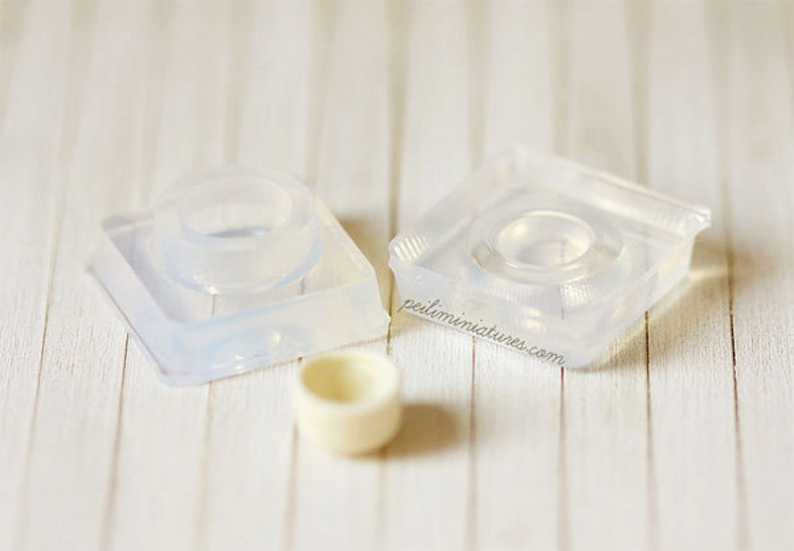 Dollhouse Miniature Clay Mold Push Mold for Cup Etsy