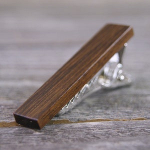 Men's Tie Clip Crafted from Desert Ironwood image 4