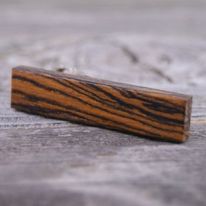 Tie Clip: Mexican Bocote tie tack image 1