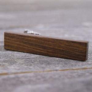 Men's Tie Clip Crafted from Desert Ironwood image 1