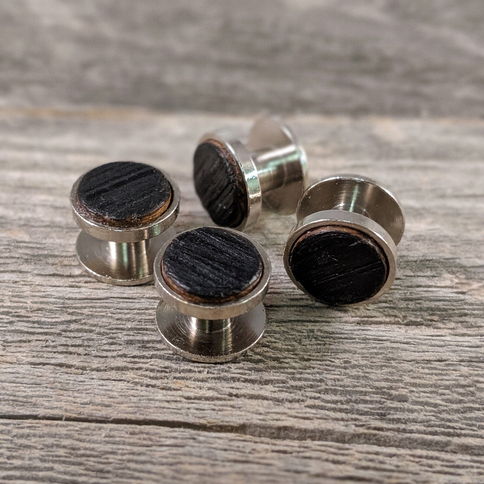 Bourbon Barrel Tuxedo Studs / Tuxedo Stud Set / Shirt Stud Set Etsy