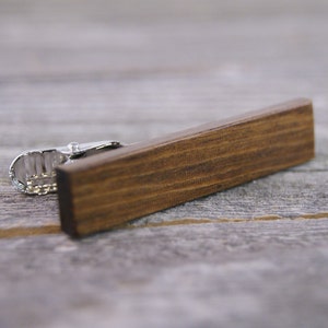 Men's Tie Clip Crafted from Desert Ironwood image 2