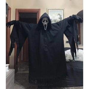 Scream 6 Robe, Halloween Scray face Scream Robe, Halloween Scary costumes