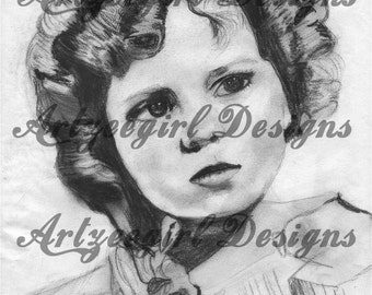 Shirley Temple , Print