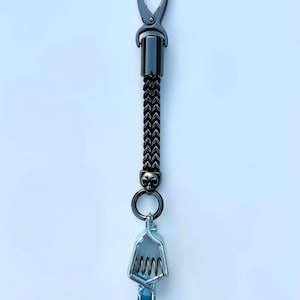 Skull Glove Clips (Gunmetal)