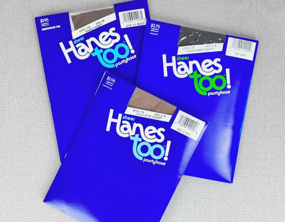 Buy Vintage Deadstock Hanes Too Pantyhose 3 Colors Sz A B Stockings Hosiery Online in India Etsy