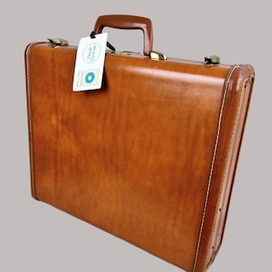 Porte-documents vintage des années 60 Samsonite rigide avec clés