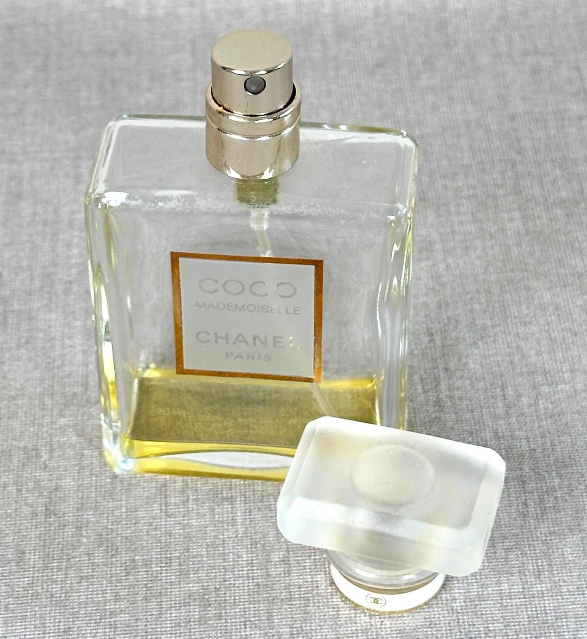 Coco Mademoiselle Chanel Perfume Spray Bottle, Empty, 1.7 Fl Oz Sz Coco Mademoiselle Chanel Perfume Spray Bottle, Empty, 1.7 Fl Oz Sz