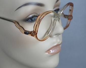 1980s Deadstock Oversized Diplomat Eyeglass Frames