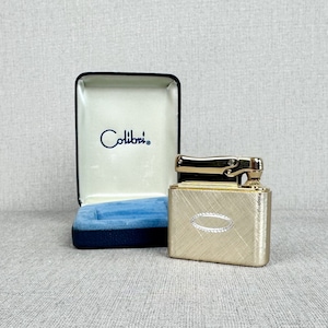 Vintage Colibri MonoGAS Cigarette Lighter, Engraved, Made in West Germany, Boxed, Unused