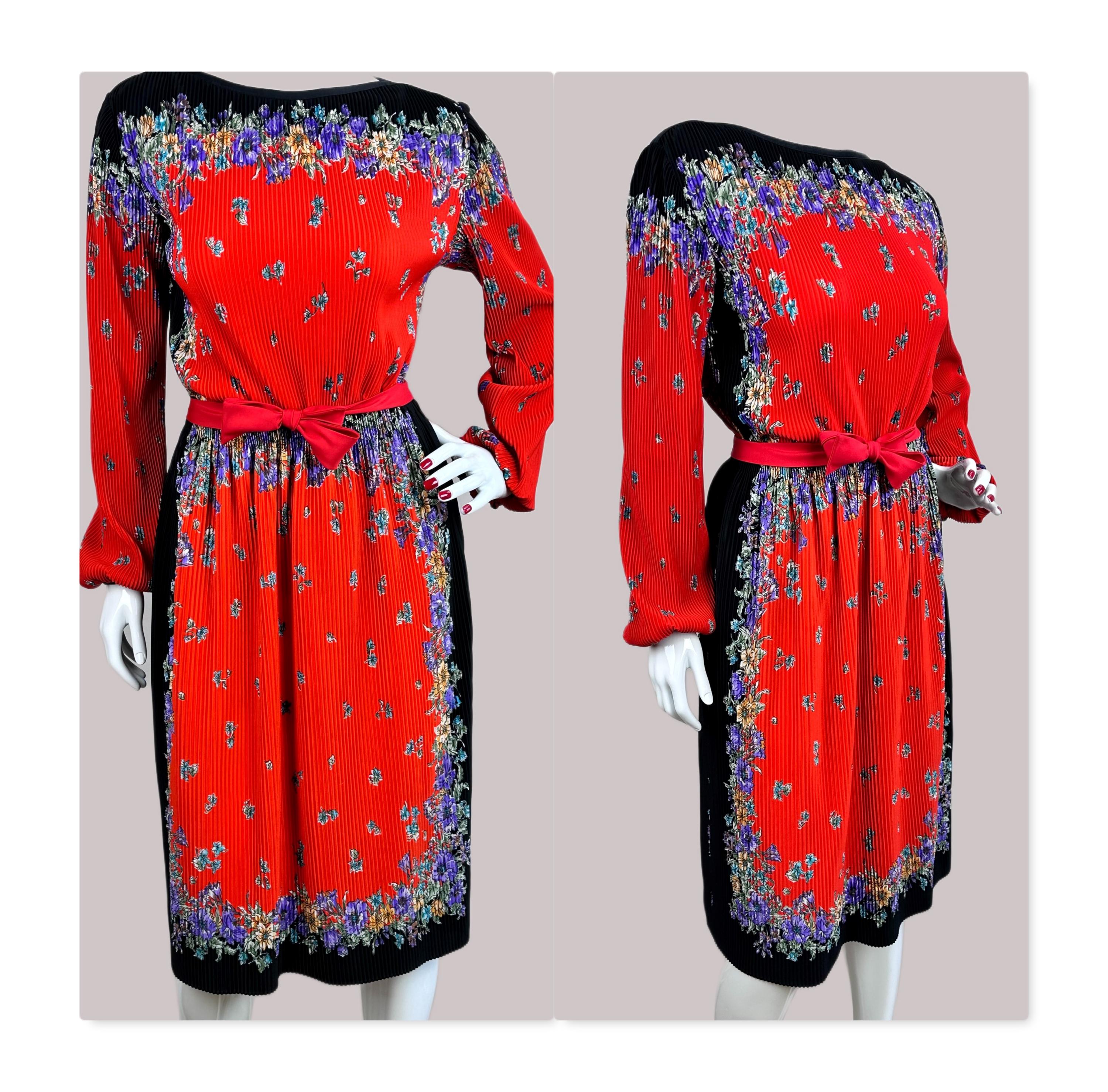 slim fit dress slacks Floral Sleeveless Flare Midi Dress with Pockets main image 0
