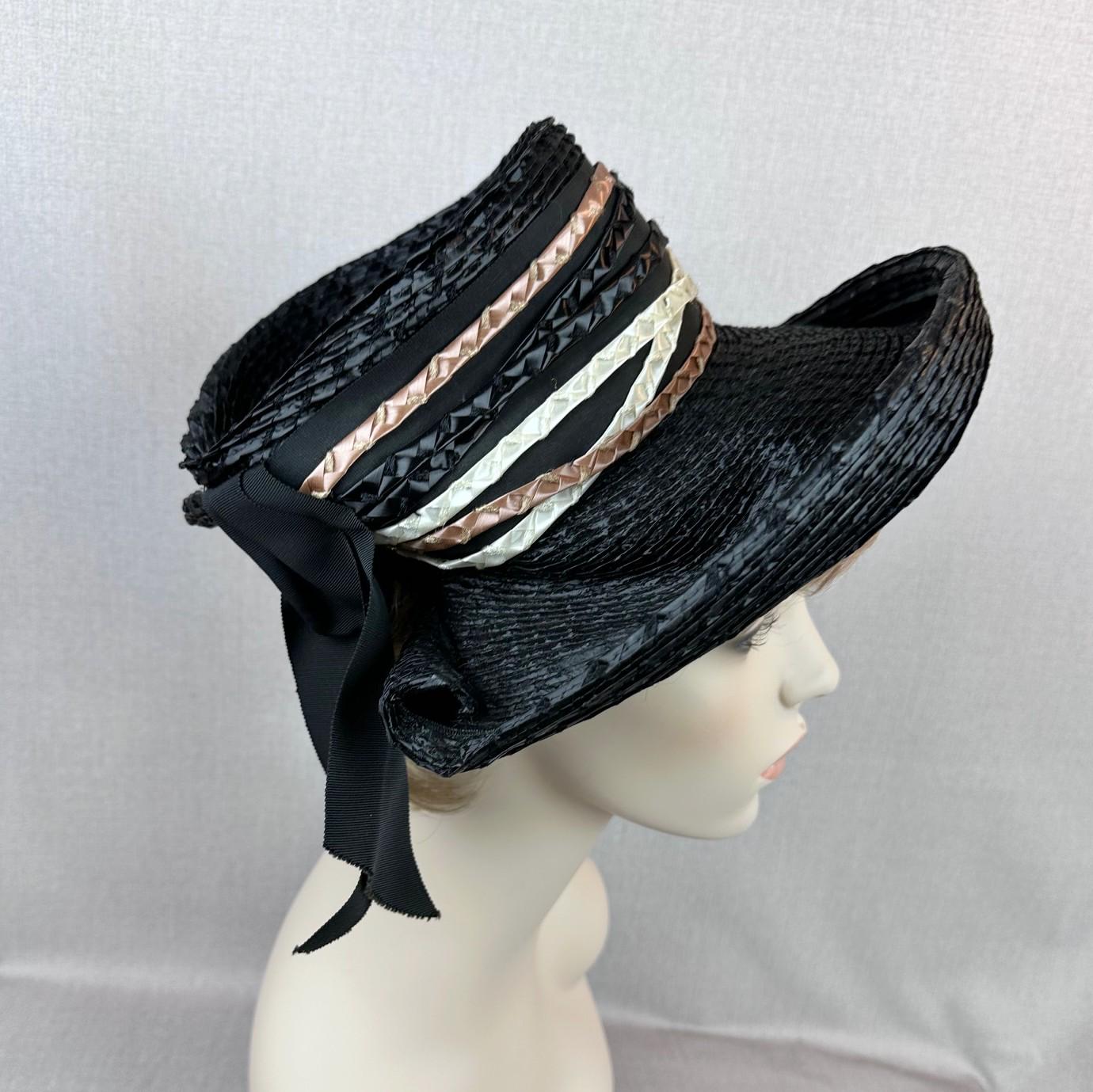 VTG Gwenn Pennington Michael Howard 100% Wool Gray Hat Fancy Chin Strap‎ Winter Michael Howard Hat - Etsy main image 4