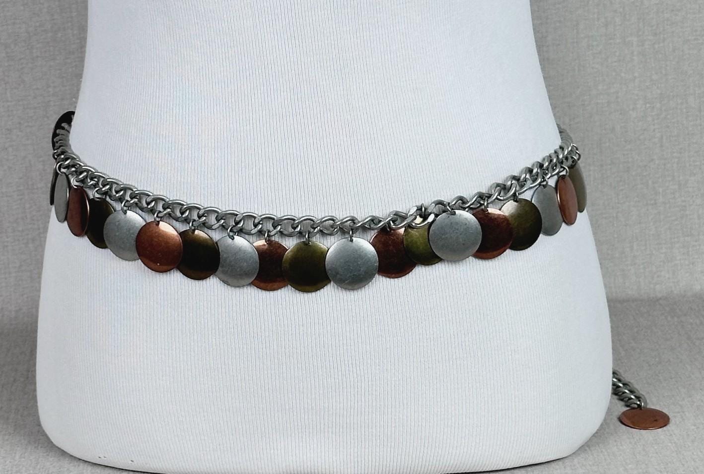 Chain Vintage Coin Belt - Etsy