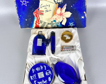 40s - 50s Boxed Set of Evening in Paris, 6 Items