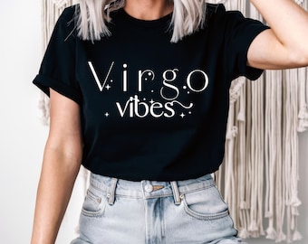Virgo Season TShirt PNG, Tshirt Graphic PNG, Women's TShirts, Zodiac signs shirt, Birthday shirt designs, Virgo birthday