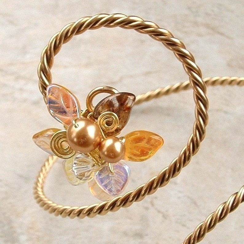 Elven Arm Cuff Fantasy Jewelry Art Nouveau Gold Arm Band Bracelet Gift for Her Fairy Arm Band Elvish Wedding Arm Cuff