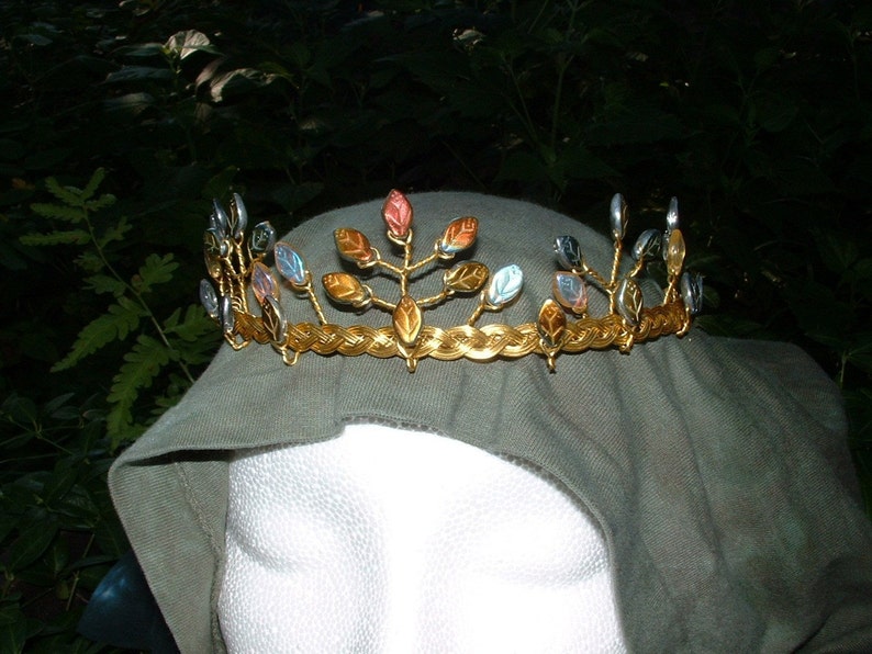 Irish Celtic Wedding Tiara Oberon and Titania Etsy