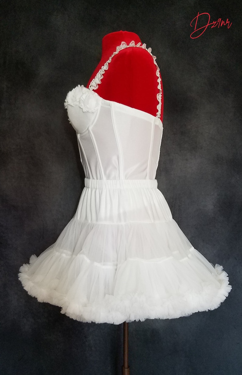 Large Small XS 80s Madonna Costume- White Like a Virgin Bride Costume Outfit- High Quality Corset n Pettiskirt- Plus Size Medium XL 2X