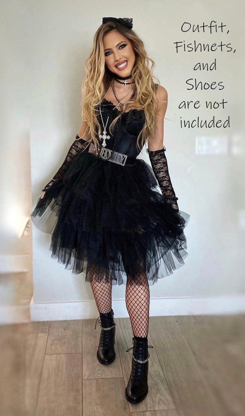 80s Costume Accessories Madonna Boy Toy Belt Buckle Cross Etsy