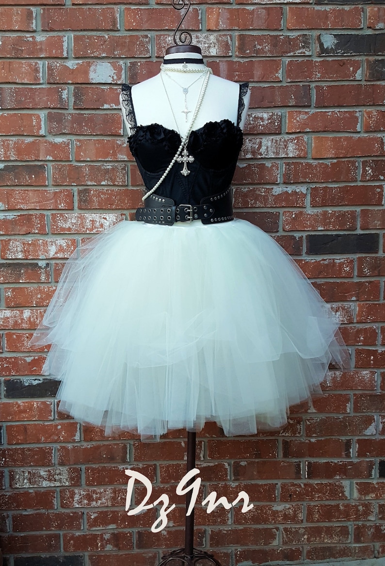 80s Prom Dress Leather