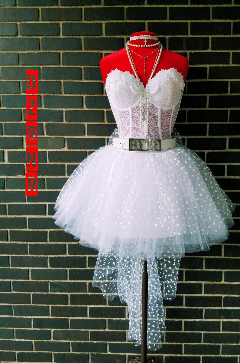 80s corset dress