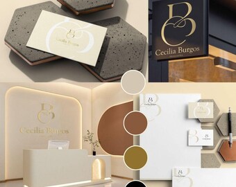 Custom Full Branding Kit, Interior Design Branding Package, Small ...