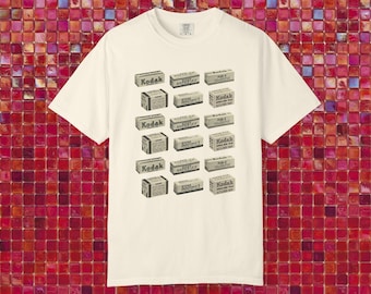 Comfort Colors Retro Film Rolls Graphic Tee, Y2K Graphic Shirt, Filmmaker T-Shirt, Vintage Shirt, unisex Fashion